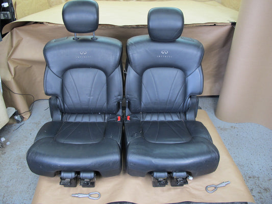 2011-2017 Infiniti QX56 QX80 Rear Left & Right 2ND ROW Leather Seat