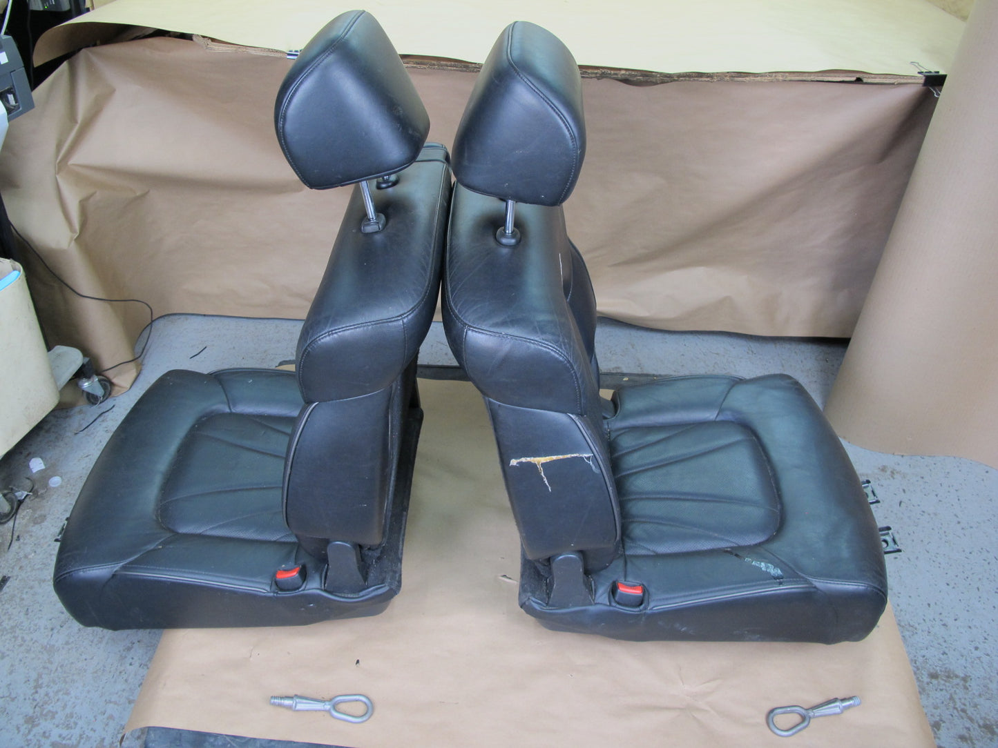 2011-2017 Infiniti QX56 QX80 Rear Left & Right 2ND ROW Leather Seat