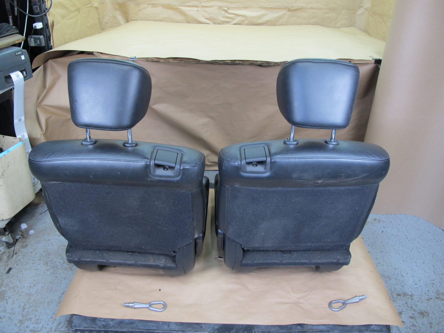 2011-2017 Infiniti QX56 QX80 Rear Left & Right 2ND ROW Leather Seat