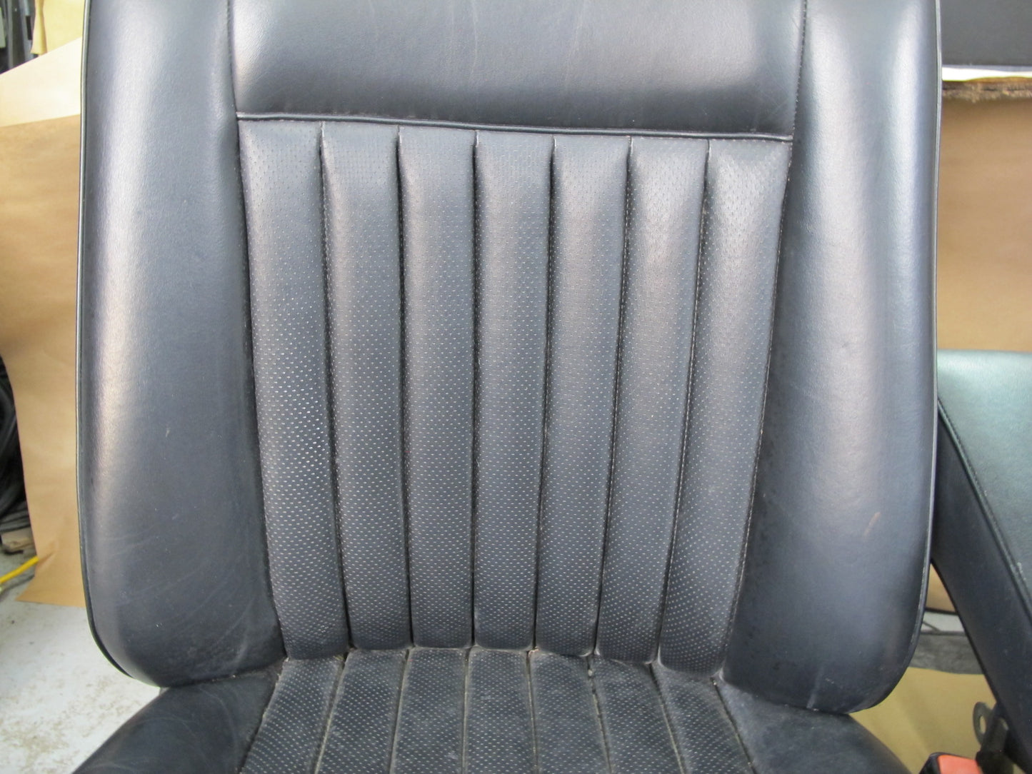 86-91 Mercedes W126 560SEL Front & Rear Left & Right Leather Seat Set OEM