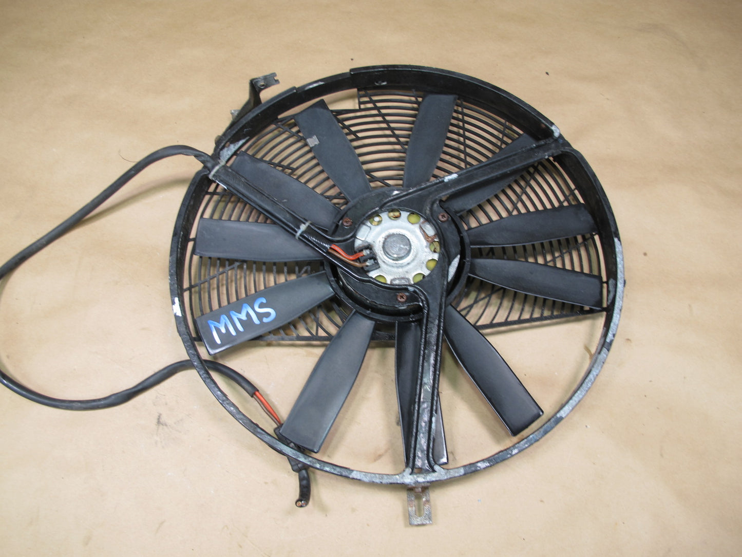 86-91 Mercedes W126 Engine Cooling Fan Motor OEM