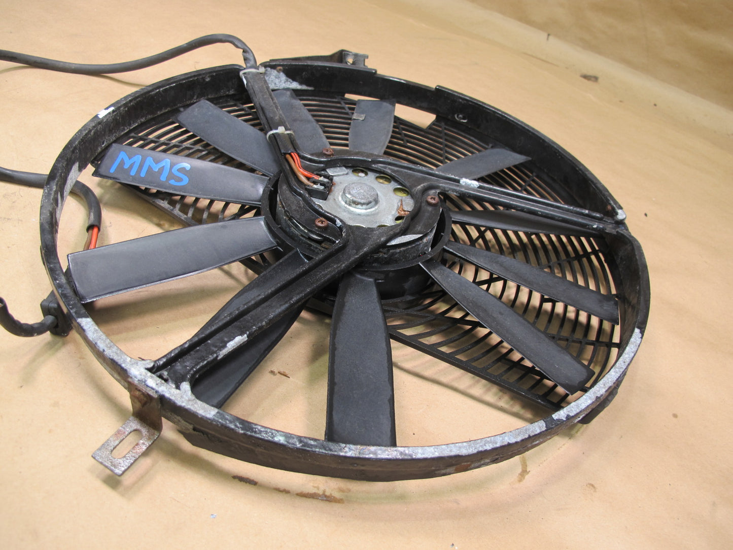 86-91 Mercedes W126 Engine Cooling Fan Motor OEM