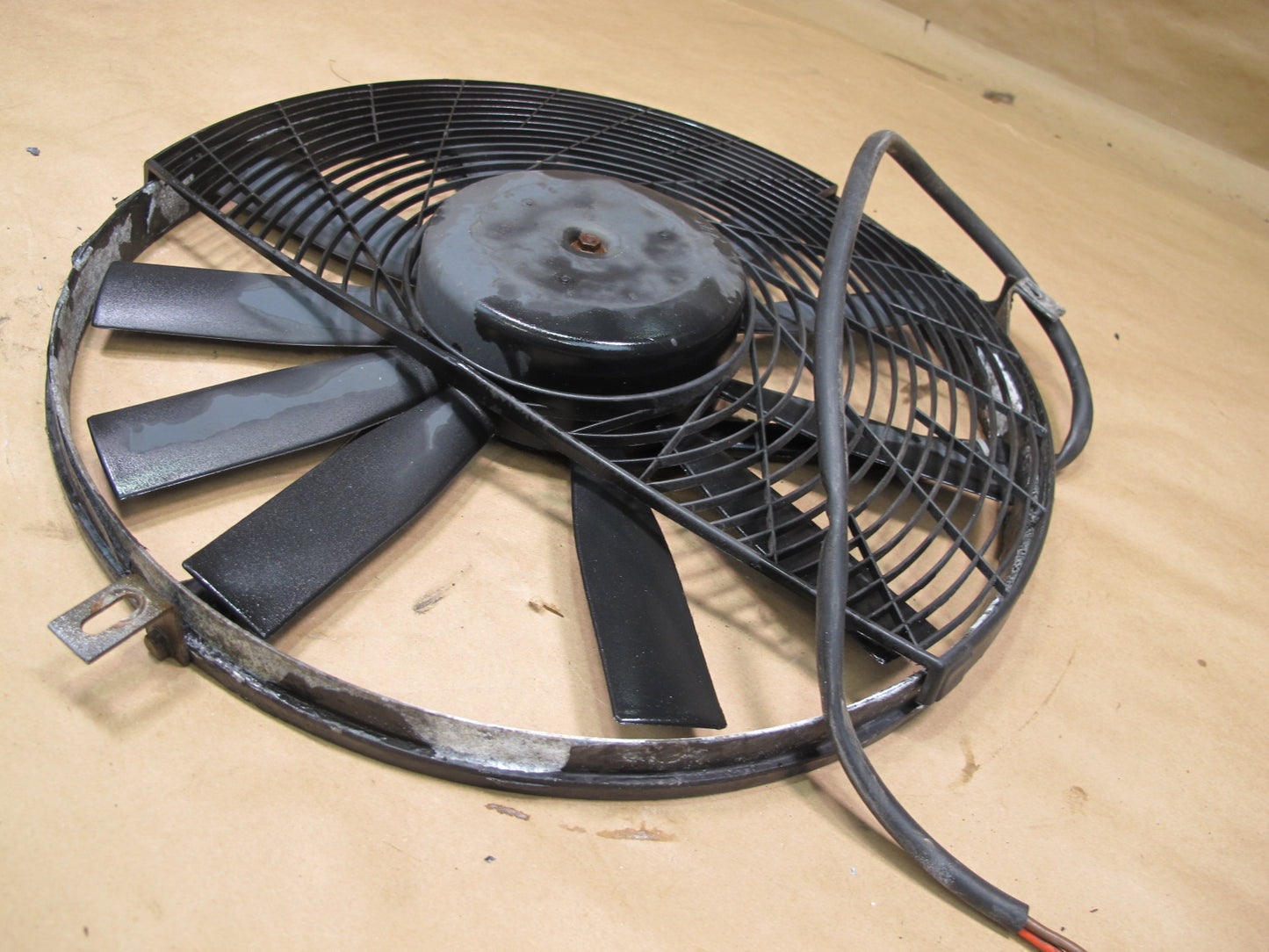 86-91 Mercedes W126 Engine Cooling Fan Motor OEM