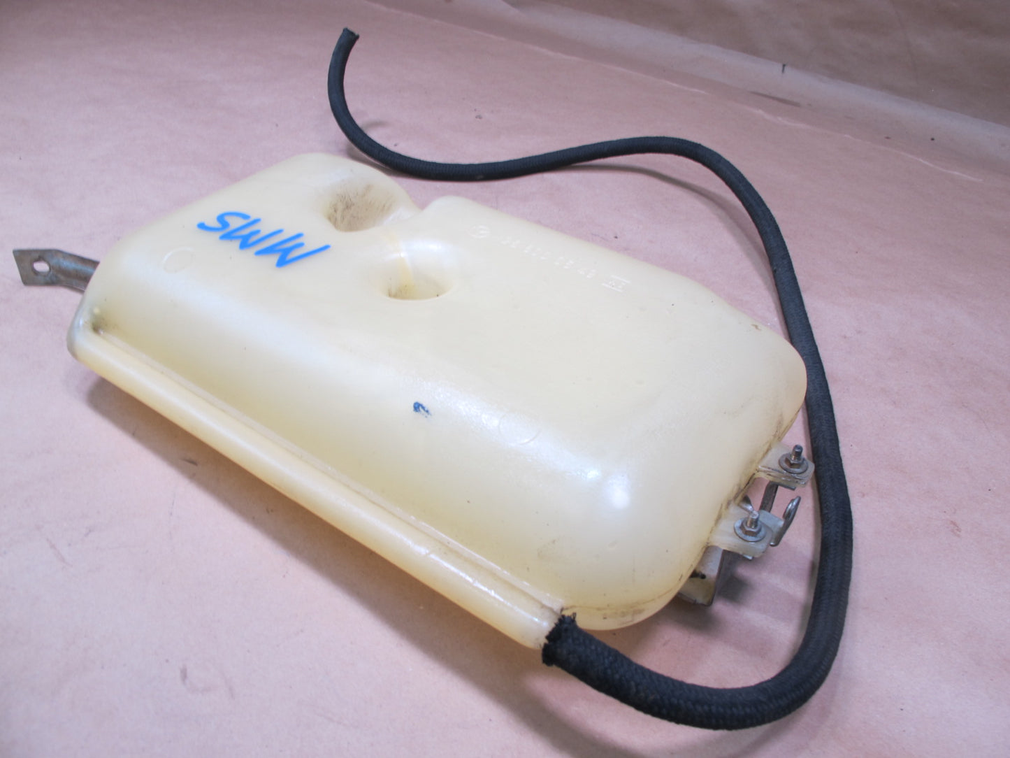 84-91 Mercedes W126 Engine Expansion Overflow Reservoir Bottle Tank OEM