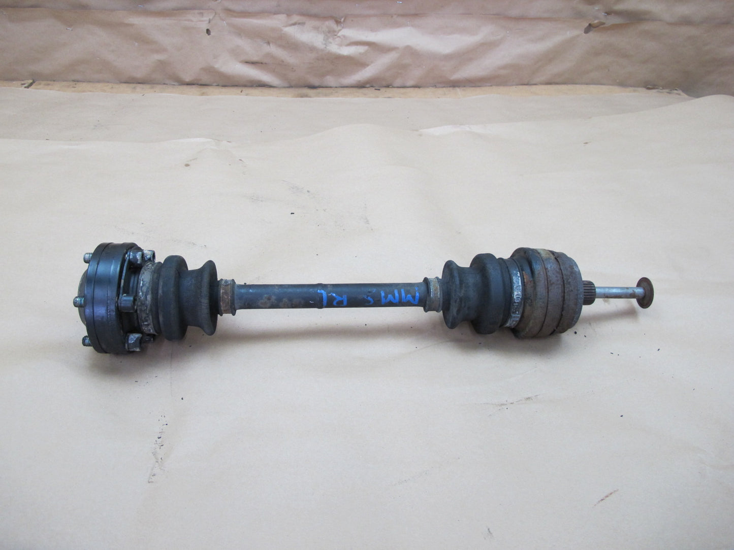 84-91 Mercedes W126 Rear Left Suspension Axle Shaft OEM