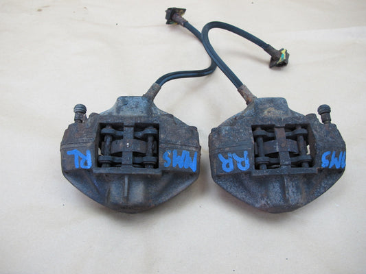 86-91 Mercedes W126 560SEL 560SEC Set of 2 Rear Left & Right Brake Caliper OEM