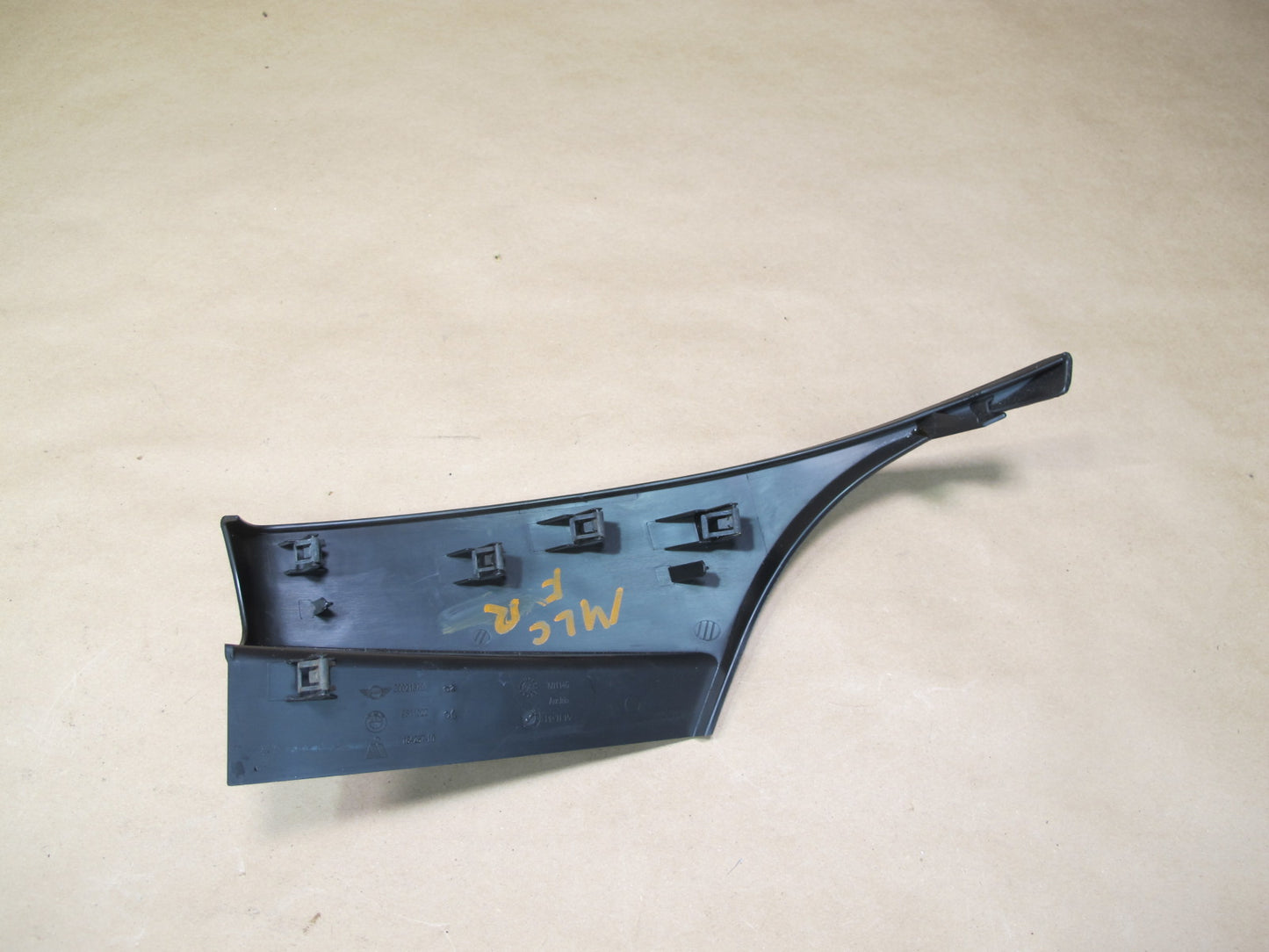 11-16 Mini Cooper R60 Set of 2 Instrument Panel Dash Trim Cover Panel OEM
