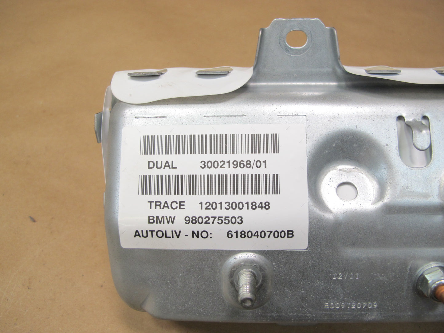 11-16 MINI R60 COUNTRYMAN FRONT RIGHT PASSENGER SIDE DASH SRS AIRBAG OEM