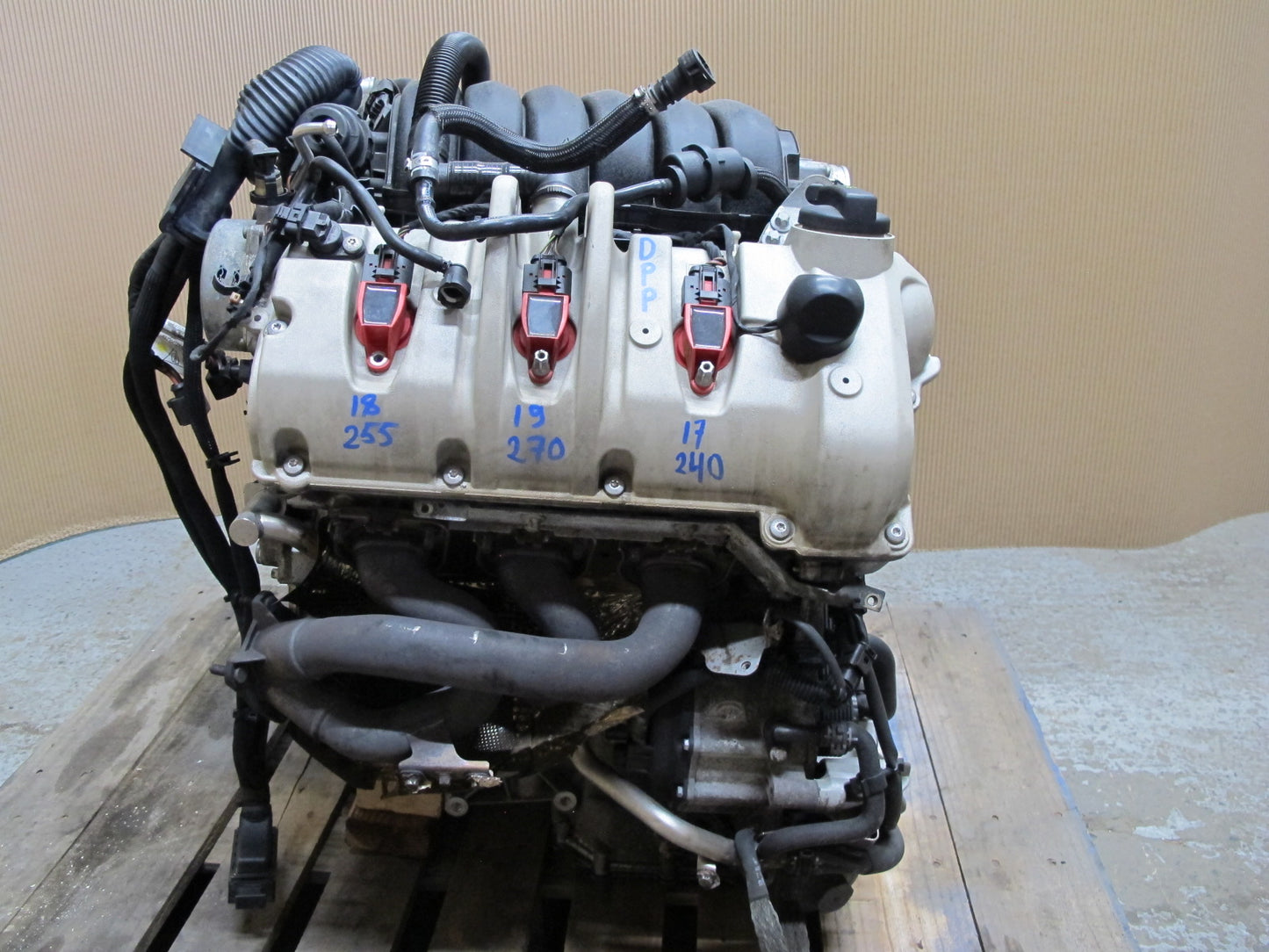 2011-2013 Porsche Panamera 970 3.6L AWD M46.40 Complete Engine Motor 106k Miles