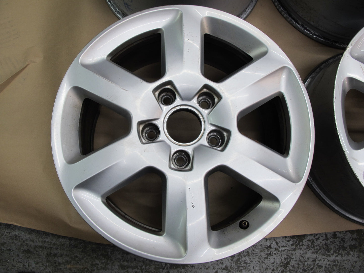 10-15 Audi 4L Q7 Set of 4 Alloy Wheel 18" R18 Rim 18X8J ET50 ET56 OEM