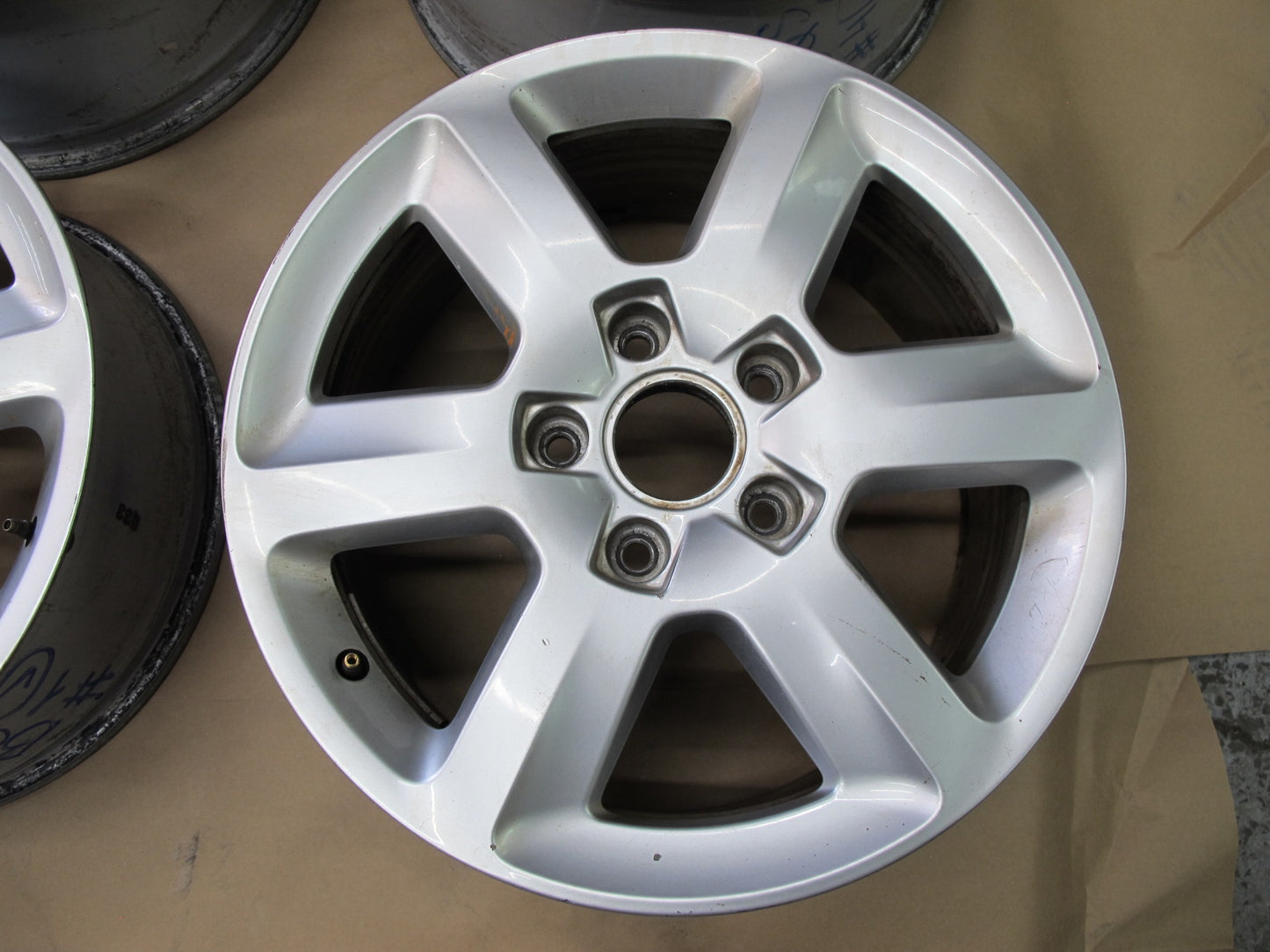 10-15 Audi 4L Q7 Set of 4 Alloy Wheel 18" R18 Rim 18X8J ET50 ET56 OEM