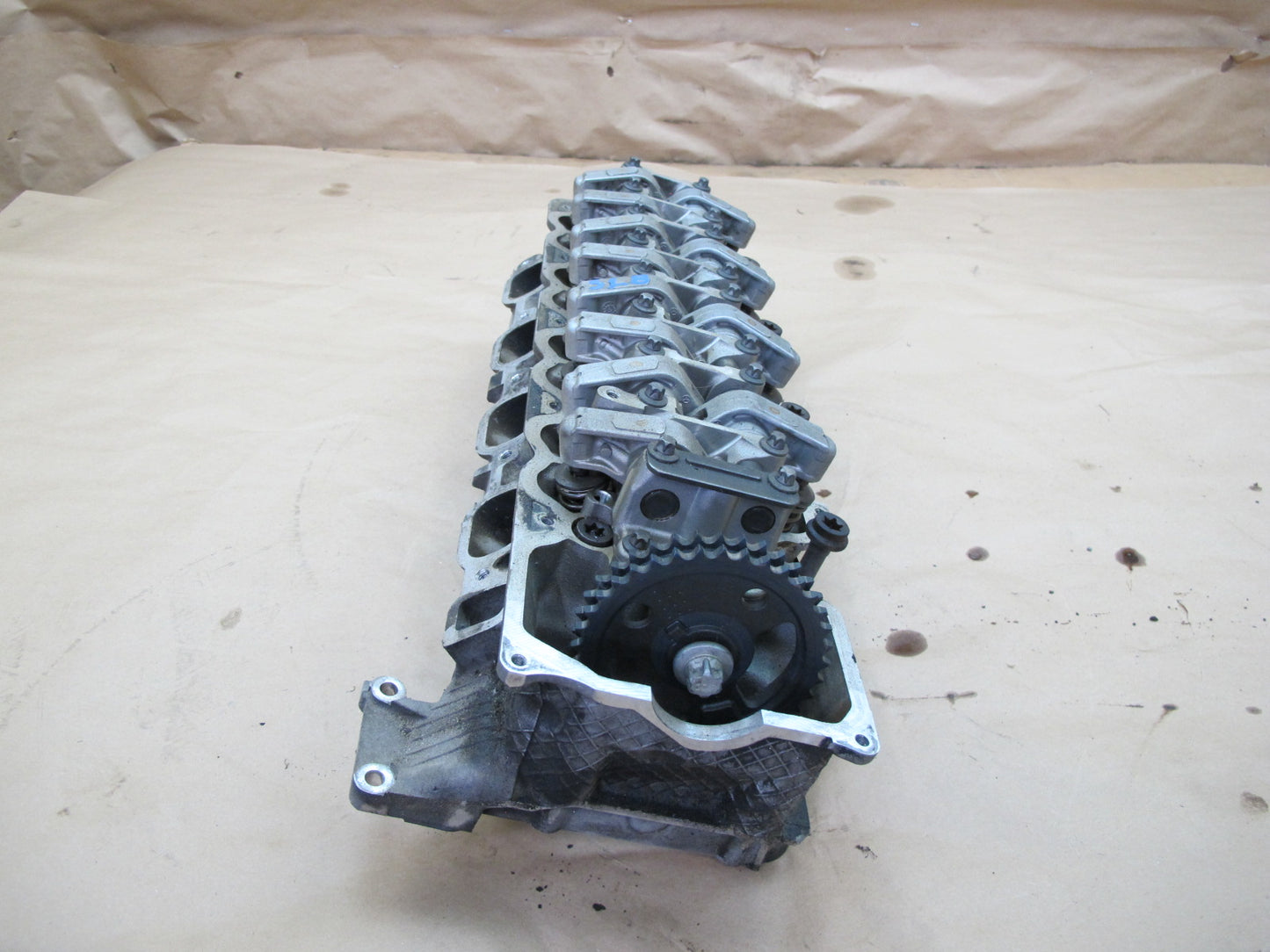 03-08 Mercedes R230 SL55 5.4 113.992 Left Cylinder Head w Rocker Arm 99k Miles