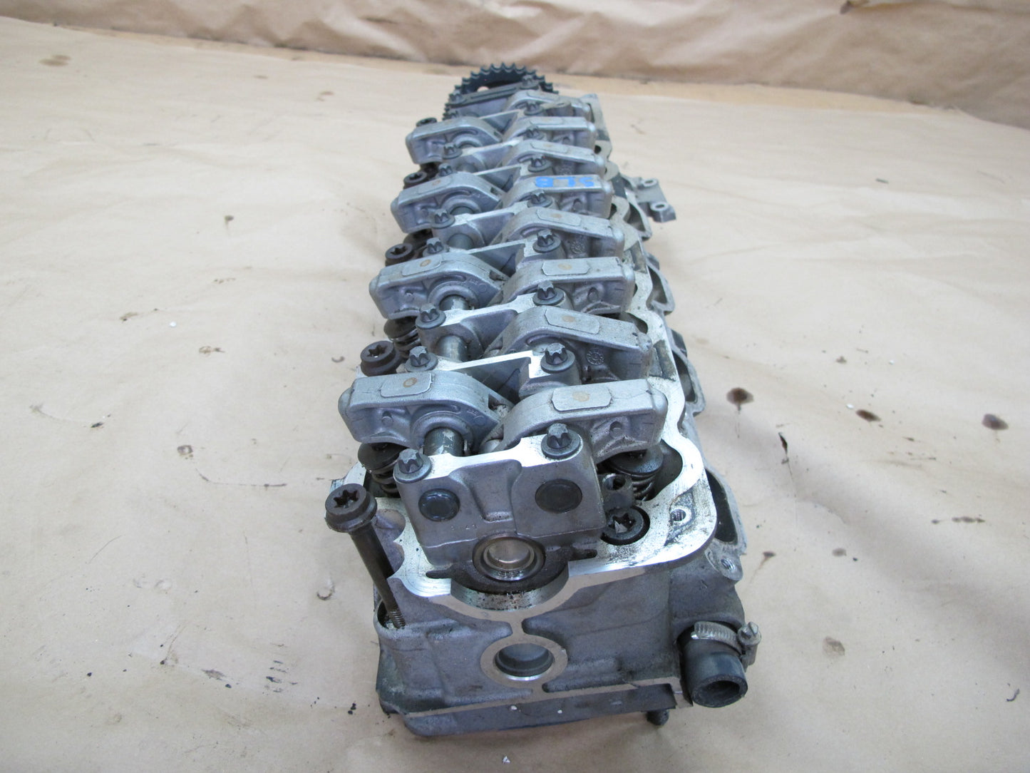 03-08 Mercedes R230 SL55 5.4 113.992 Left Cylinder Head w Rocker Arm 99k Miles