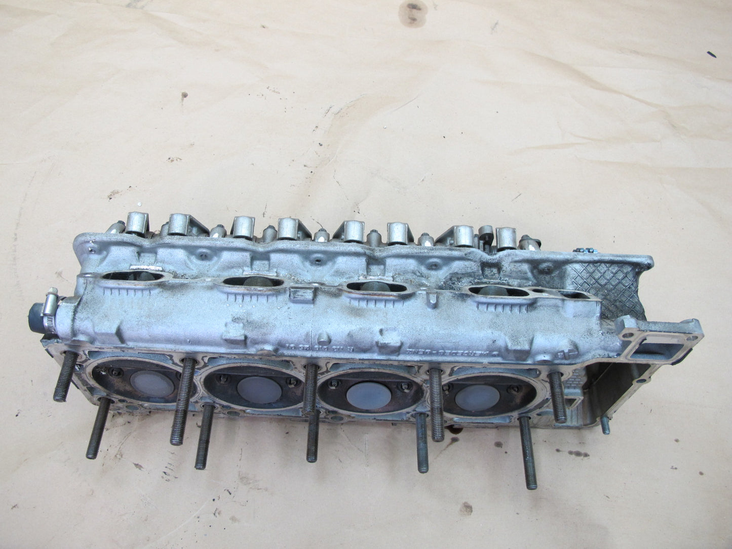 03-08 Mercedes R230 SL55 5.4 113.992 Left Cylinder Head w Rocker Arm 99k Miles