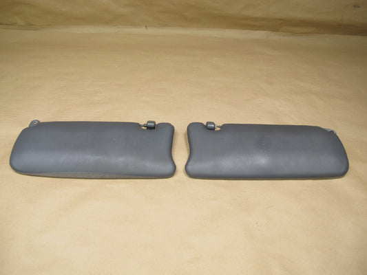 88-90 Toyota Supra MK3 Set of 2 Front Left & Right Sun Visor Gray OEM