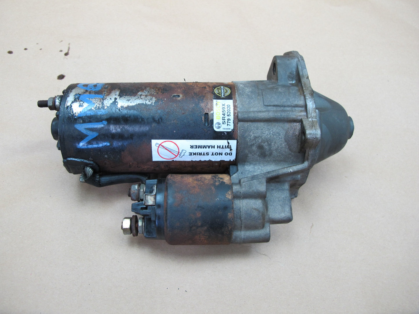 88-91 Mercedes W126 560SEL 560SEC Engine Starter Motor Bosch SR459X OEM