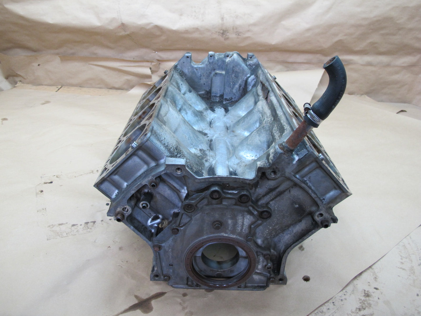 86-91 Mercedes W126 560SEL 5.5L M117 Engine Motor Block 1170112401 OEM