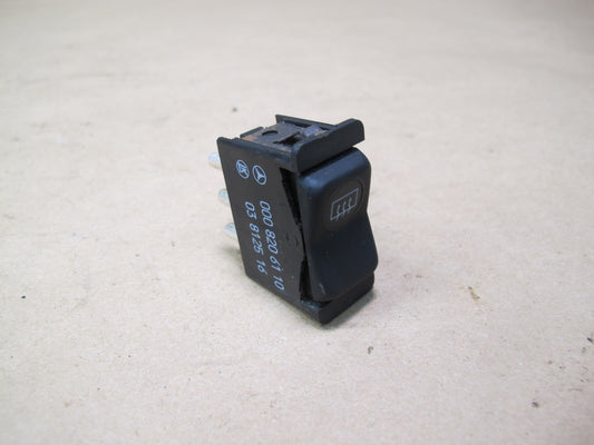 86-91 Mercedes W126 Rear Heated Window Defrost Button Switch 0008206110 OEM