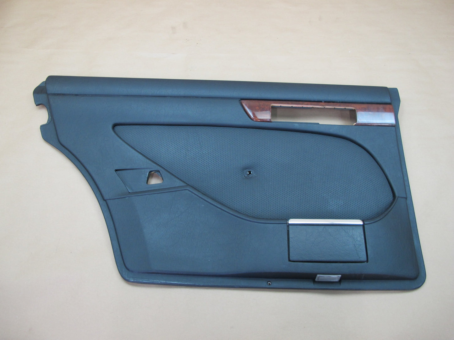 86-91 Mercedes W126 Set of 2 Rear Door Interior Trim Cover Panel OEM