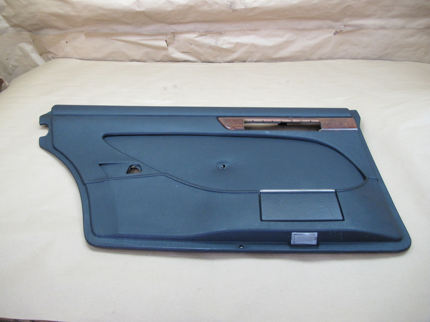 86-91 Mercedes W126 Set of 2 Rear Door Interior Trim Cover Panel OEM