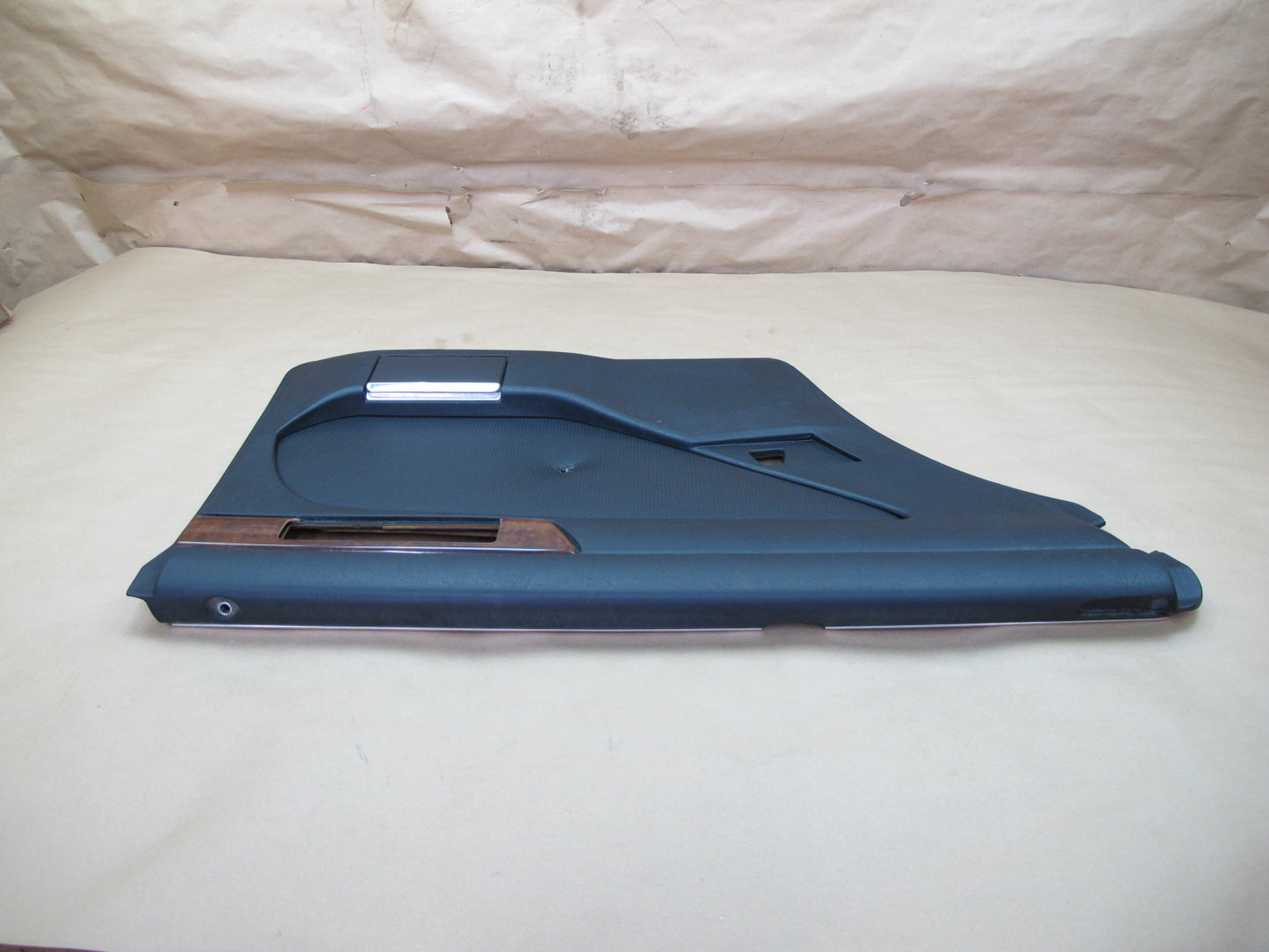 86-91 Mercedes W126 Set of 2 Rear Door Interior Trim Cover Panel OEM