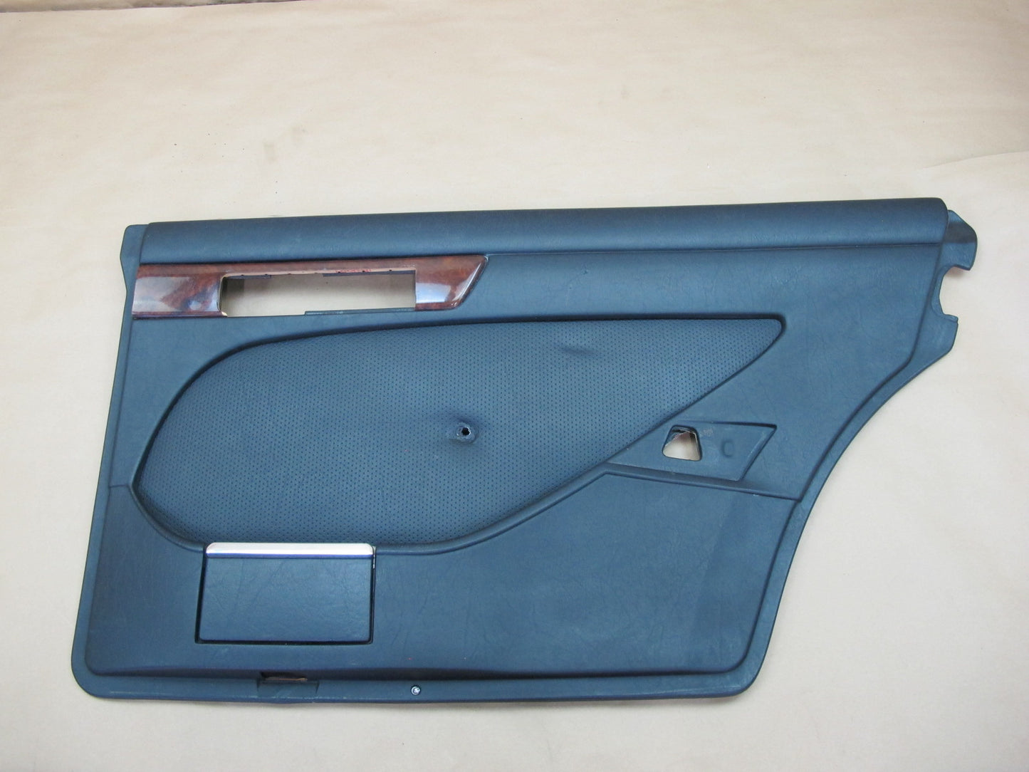 86-91 Mercedes W126 Set of 2 Rear Door Interior Trim Cover Panel OEM