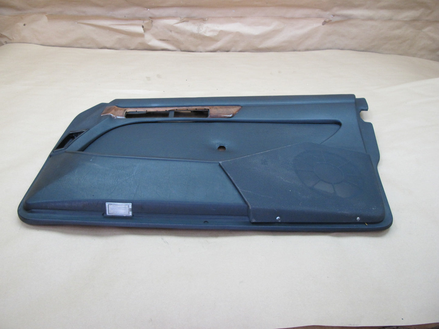 86-91 Mercedes W126 Set of 2 Front Door Interior Trim Cover Panel OEM