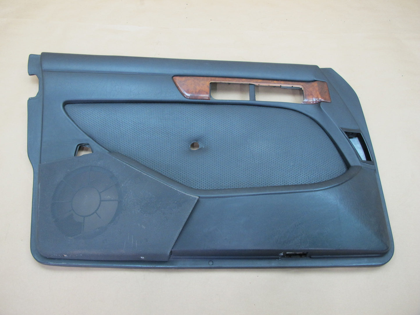 86-91 Mercedes W126 Set of 2 Front Door Interior Trim Cover Panel OEM