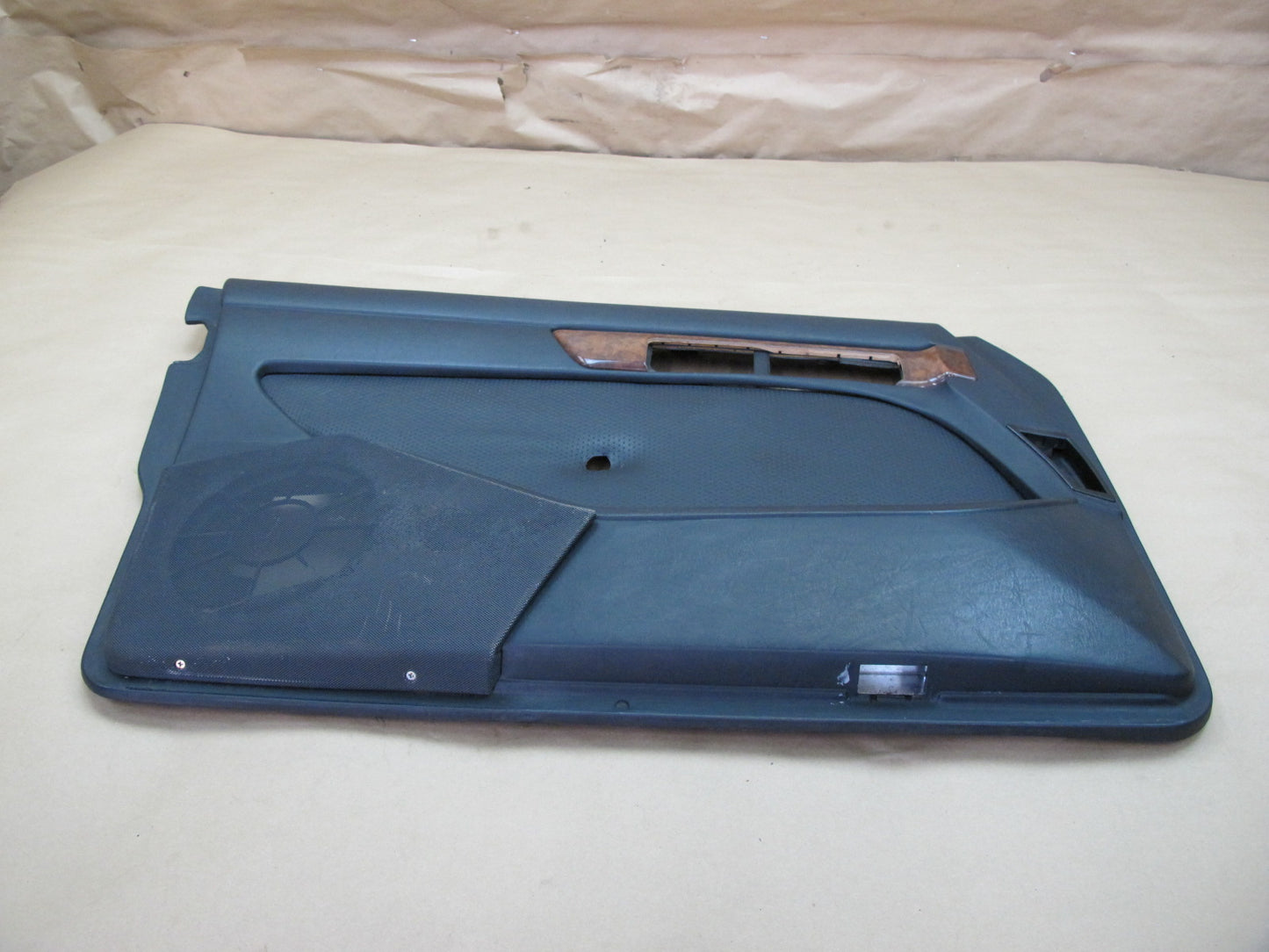 86-91 Mercedes W126 Set of 2 Front Door Interior Trim Cover Panel OEM