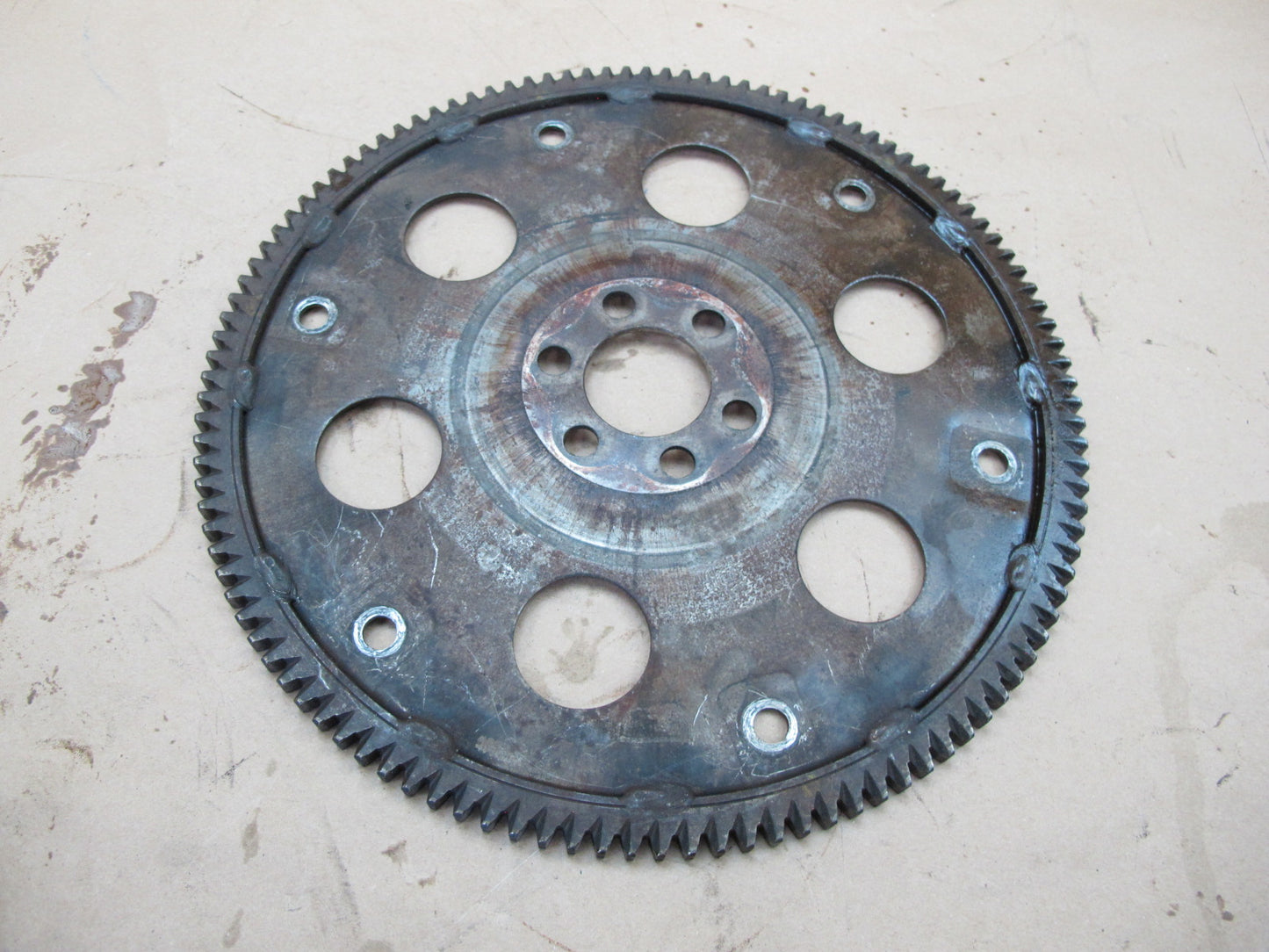 87-88 Toyota Supra MA71 Turbo M/T Manual Transmission Flywheel w Plates OEM