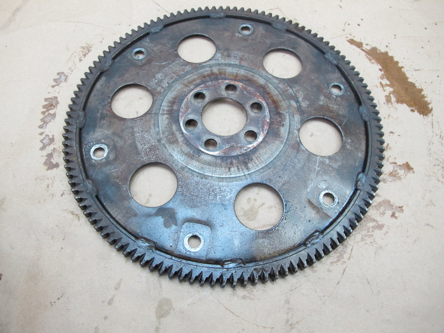 87-88 Toyota Supra MA71 Turbo M/T Manual Transmission Flywheel w Plates OEM