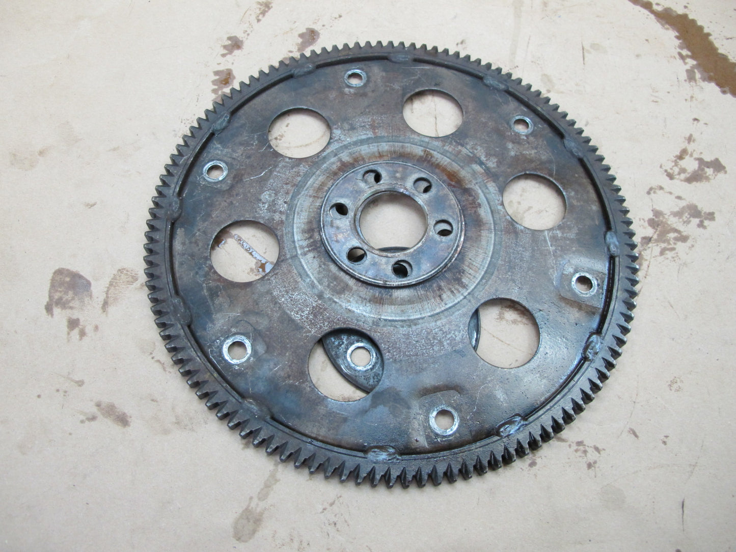 87-88 Toyota Supra MA71 Turbo M/T Manual Transmission Flywheel w Plates OEM