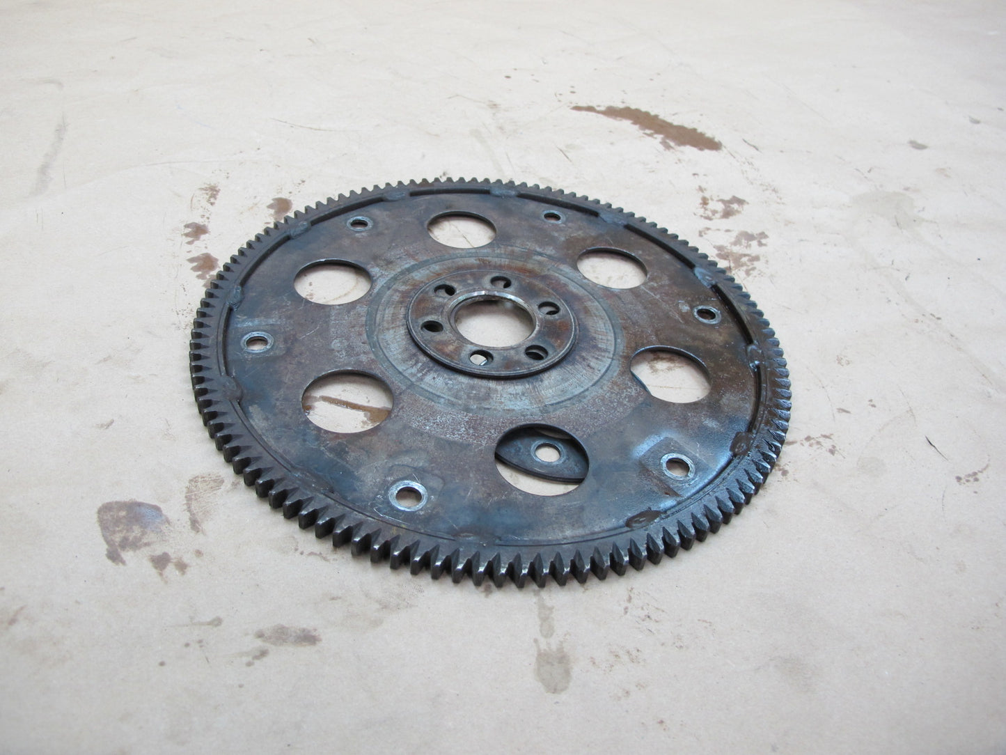 87-88 Toyota Supra MA71 Turbo M/T Manual Transmission Flywheel w Plates OEM