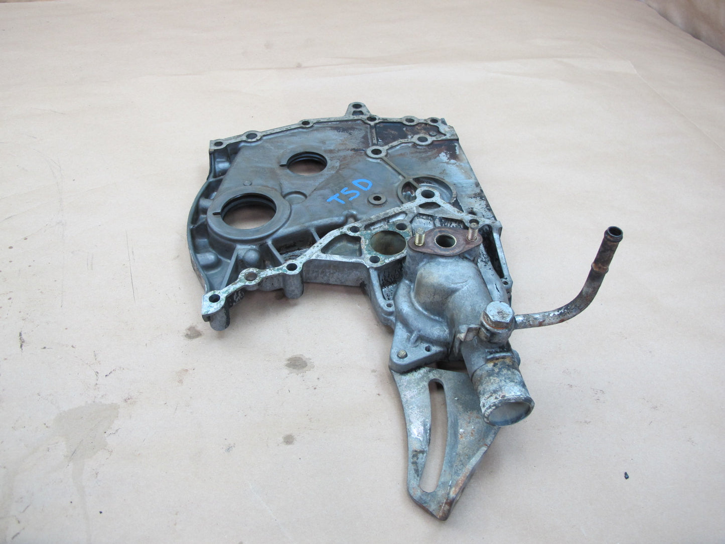 86-92 Toyota Supra MA71 7MGTE Engine Rear Timing Gear END Plate OEM