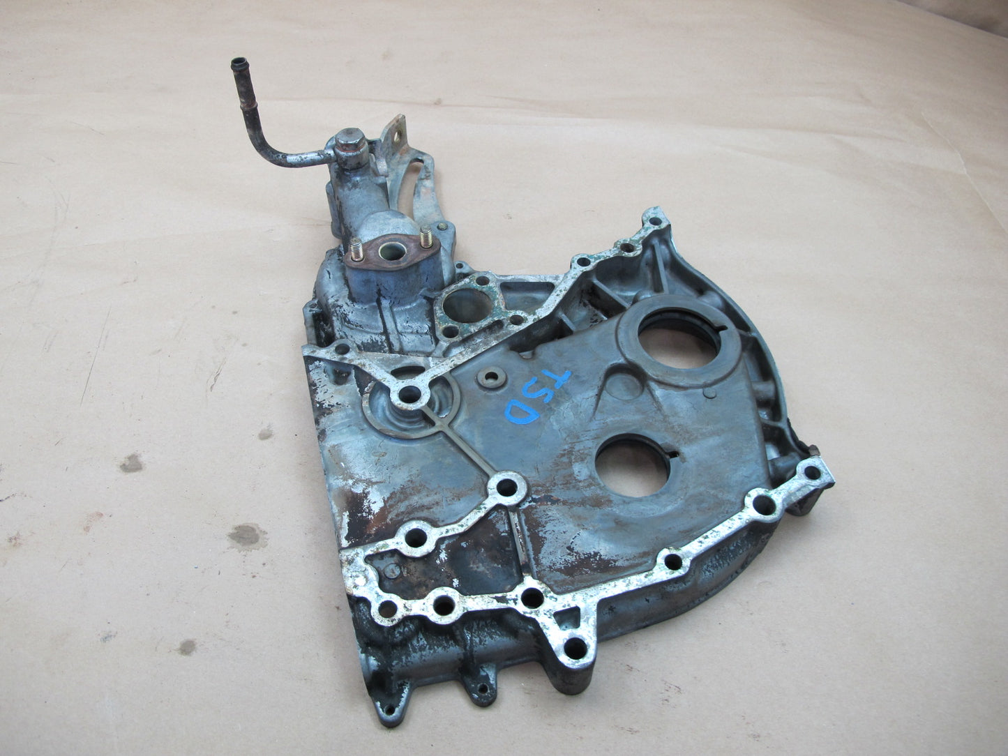 86-92 Toyota Supra MA71 7MGTE Engine Rear Timing Gear END Plate OEM