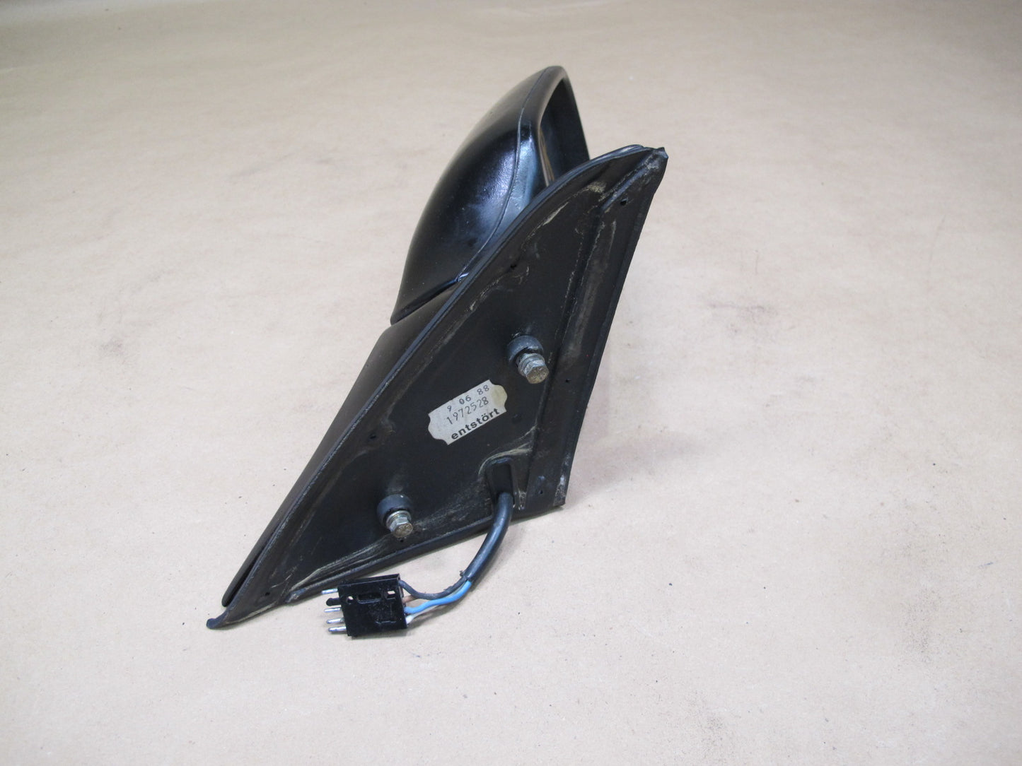 87-91 BMW E30 Coupe Convertible Right Door Heated Side View Mirror OEM