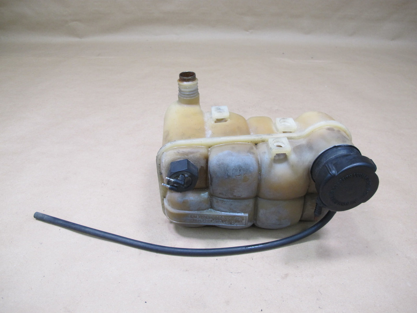 87-91 BMW E30 3-SERIES Engine Coolant Expansion Overflow Reservoir Tank OEM