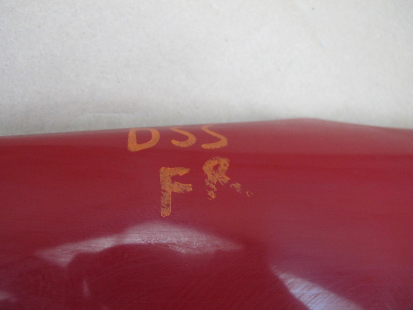 92-97 Subaru SVX Front Right Fender Shell Cover Panel RED OEM