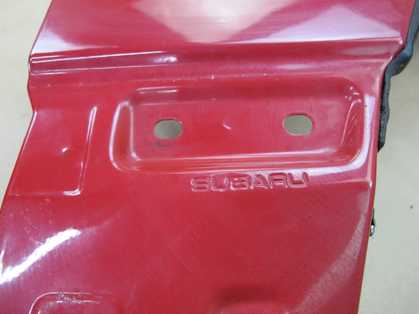 92-97 Subaru SVX Front Right Fender Shell Cover Panel RED OEM