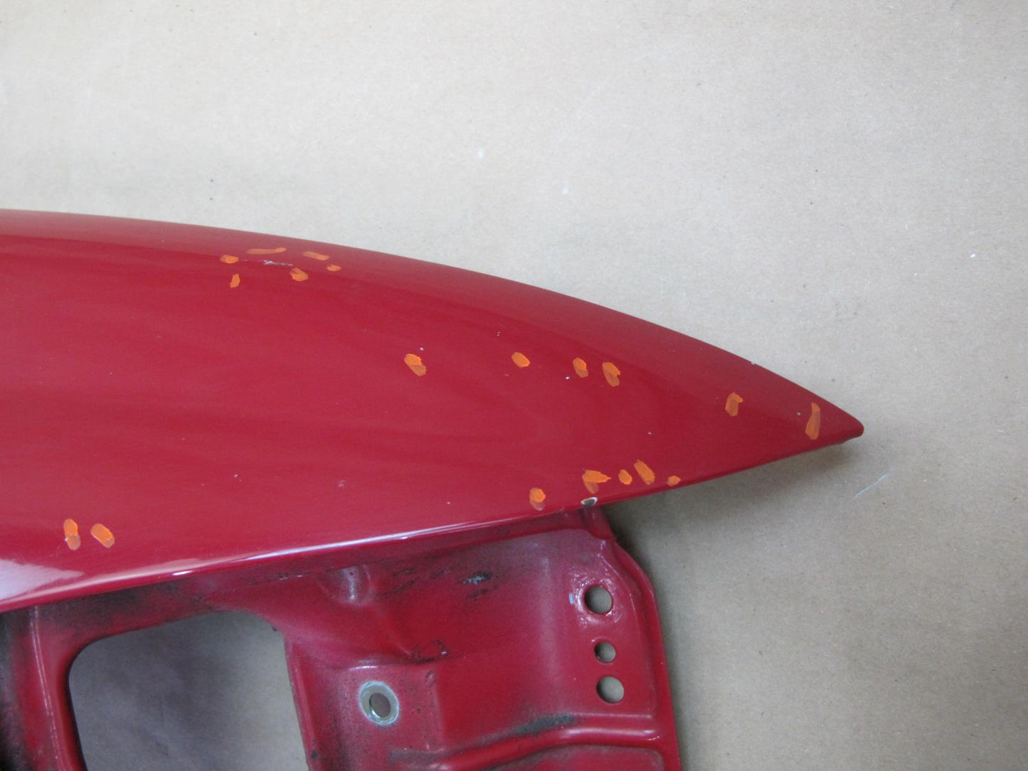 92-97 Subaru SVX Front Right Fender Shell Cover Panel RED OEM