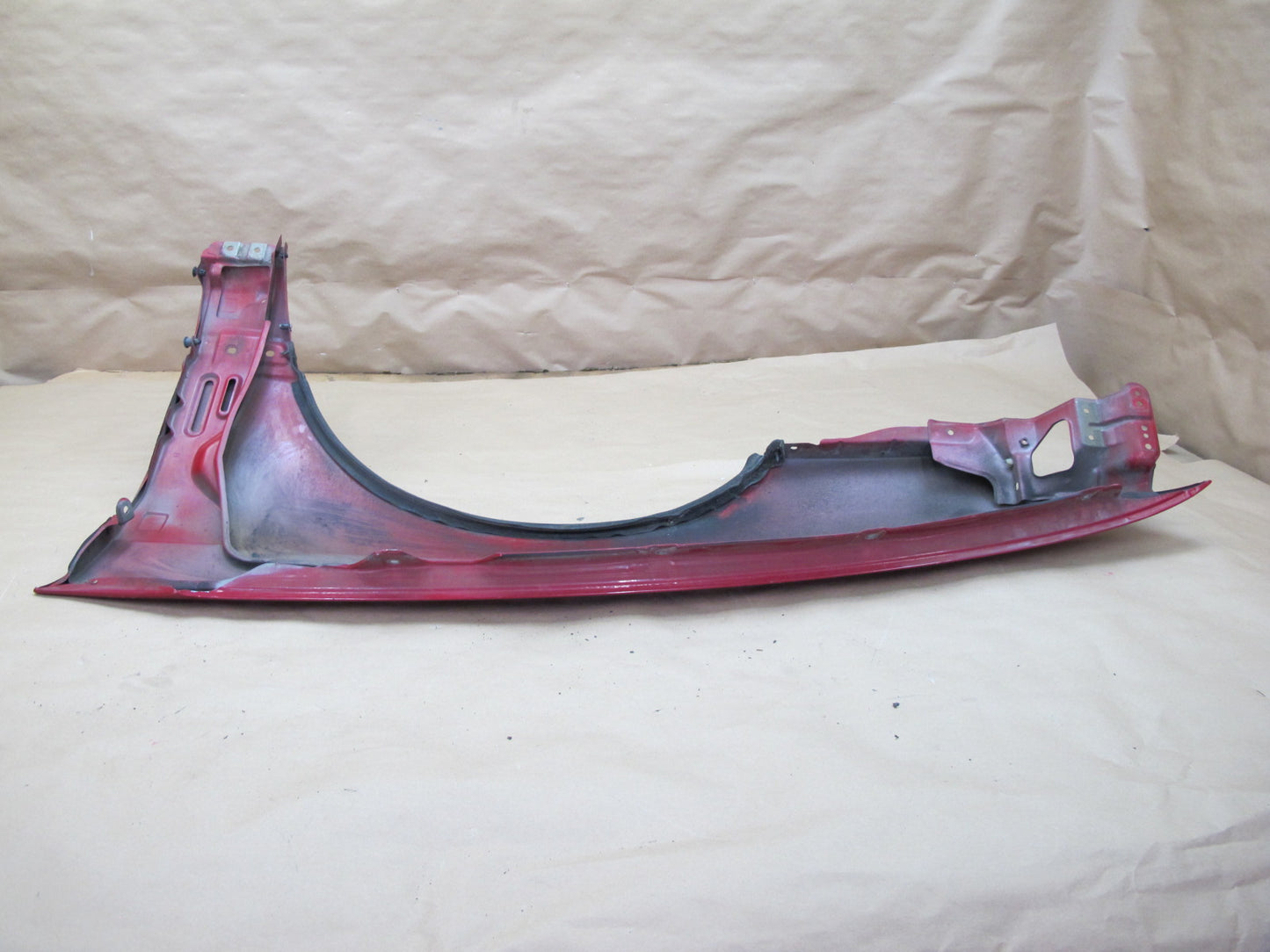 92-97 Subaru SVX Front Right Fender Shell Cover Panel RED OEM