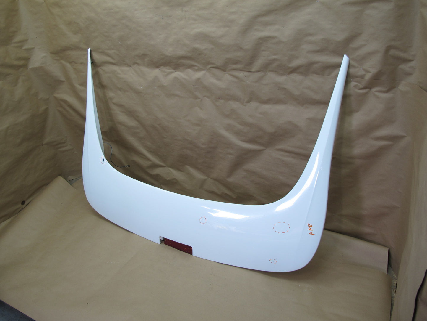 93-02 Pontiac Firebird Trans AM Rear Spoiler Wing White OEM