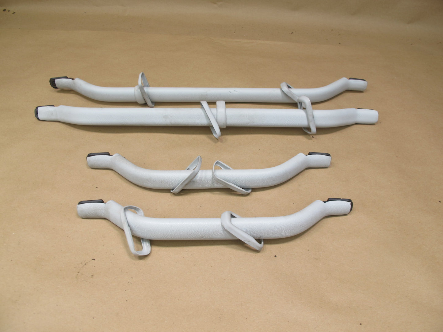 86-91 Mercedes W126 Set of 4 Front & Rear Overhead Grab Handle OEM