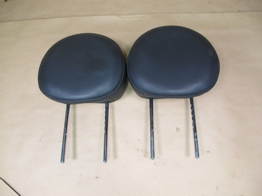 07-13 Mini Cooper R55 R56 R57 Set of 2 Front Seat Leather Headrest OEM
