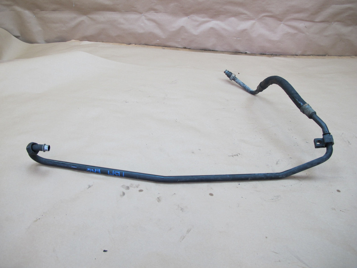 88-91 BMW E30 325i Set of 2 Engine Oil Cooling Hose Pipe Line OEM