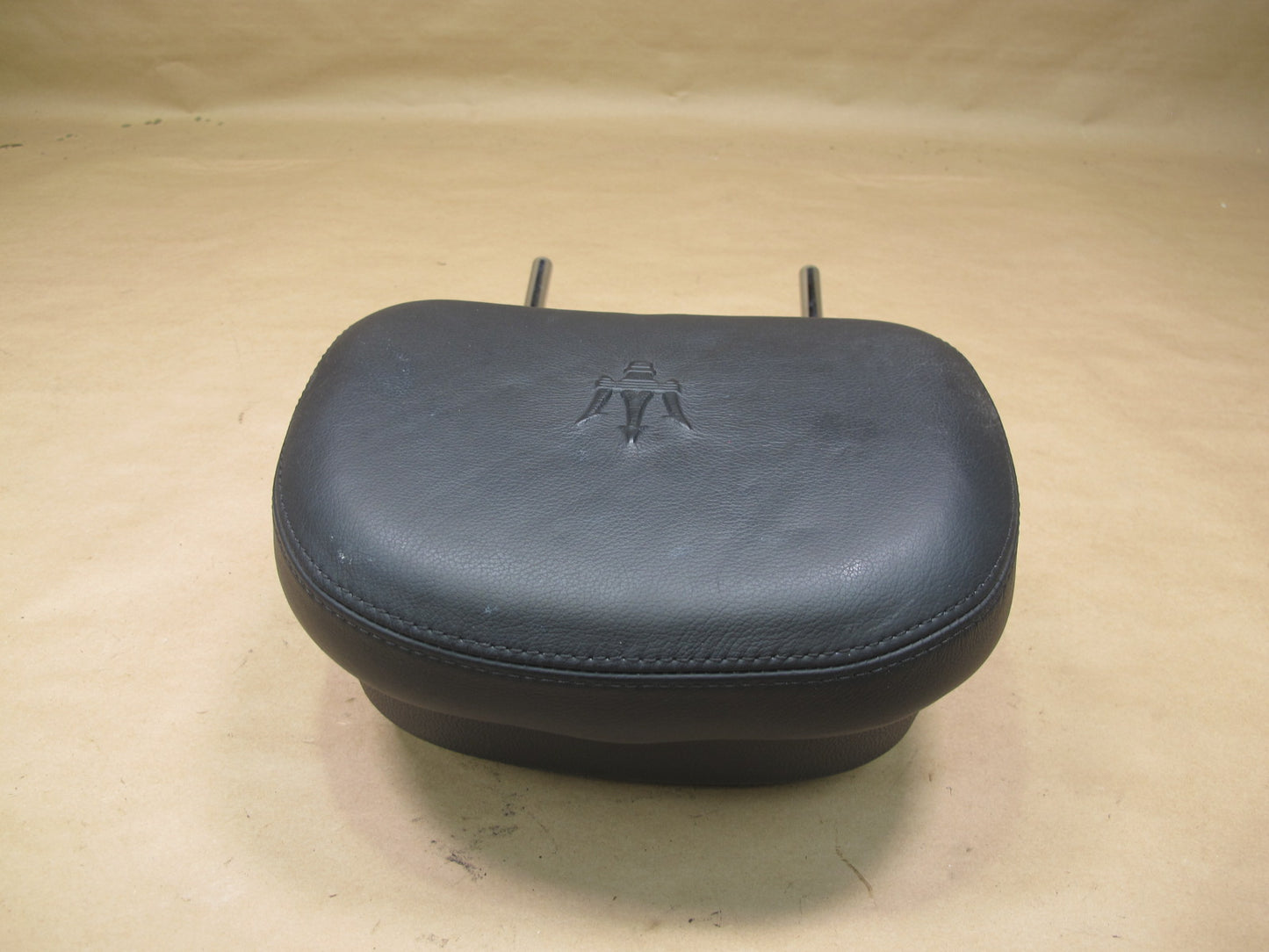 14-17 Maserati Ghibli M157 Front Left Driver Seat Leather Headrest Black OEM