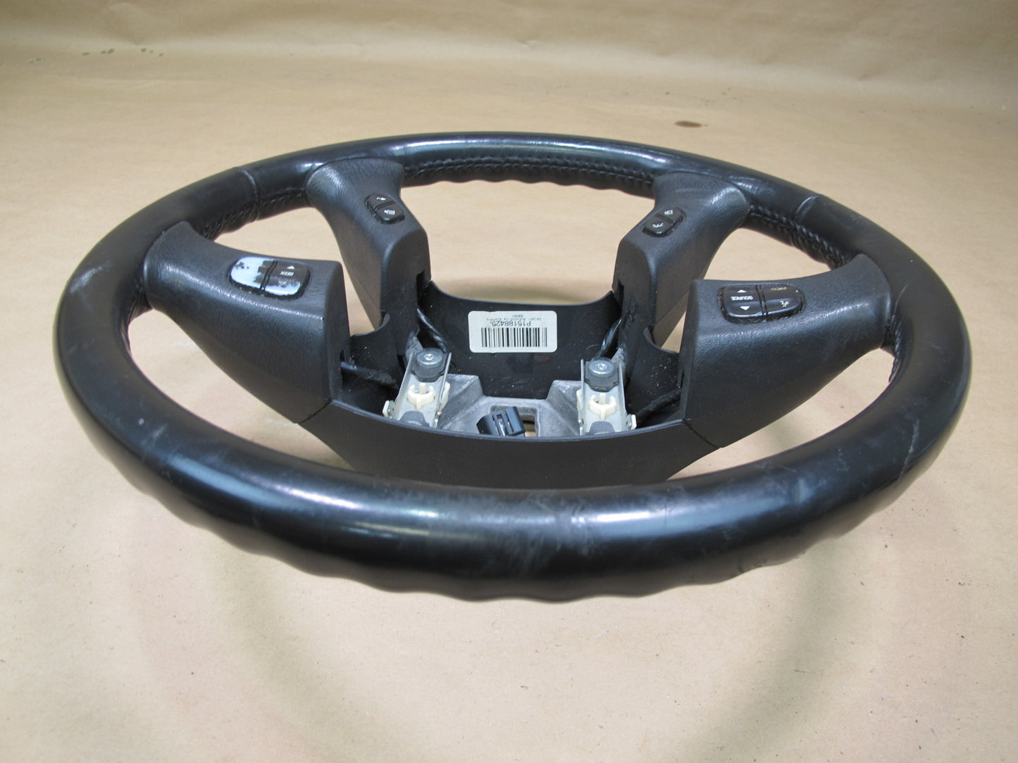 2003-2007 Hummer H2 Leather Steering w Controls