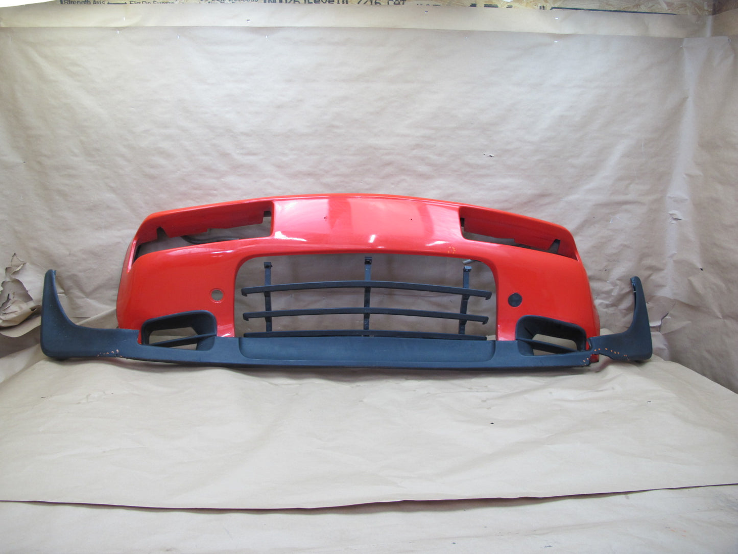 1984-1986 Porsche 928 S Front Bumper Cover w Spoiler LIP & Grille Assembly