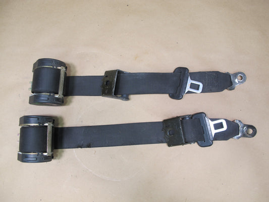 87-91 BMW E30 CONVERTIBLE REAR LEFT & RIGHT SIDE SEATBELT RETRACTOR SET OEM