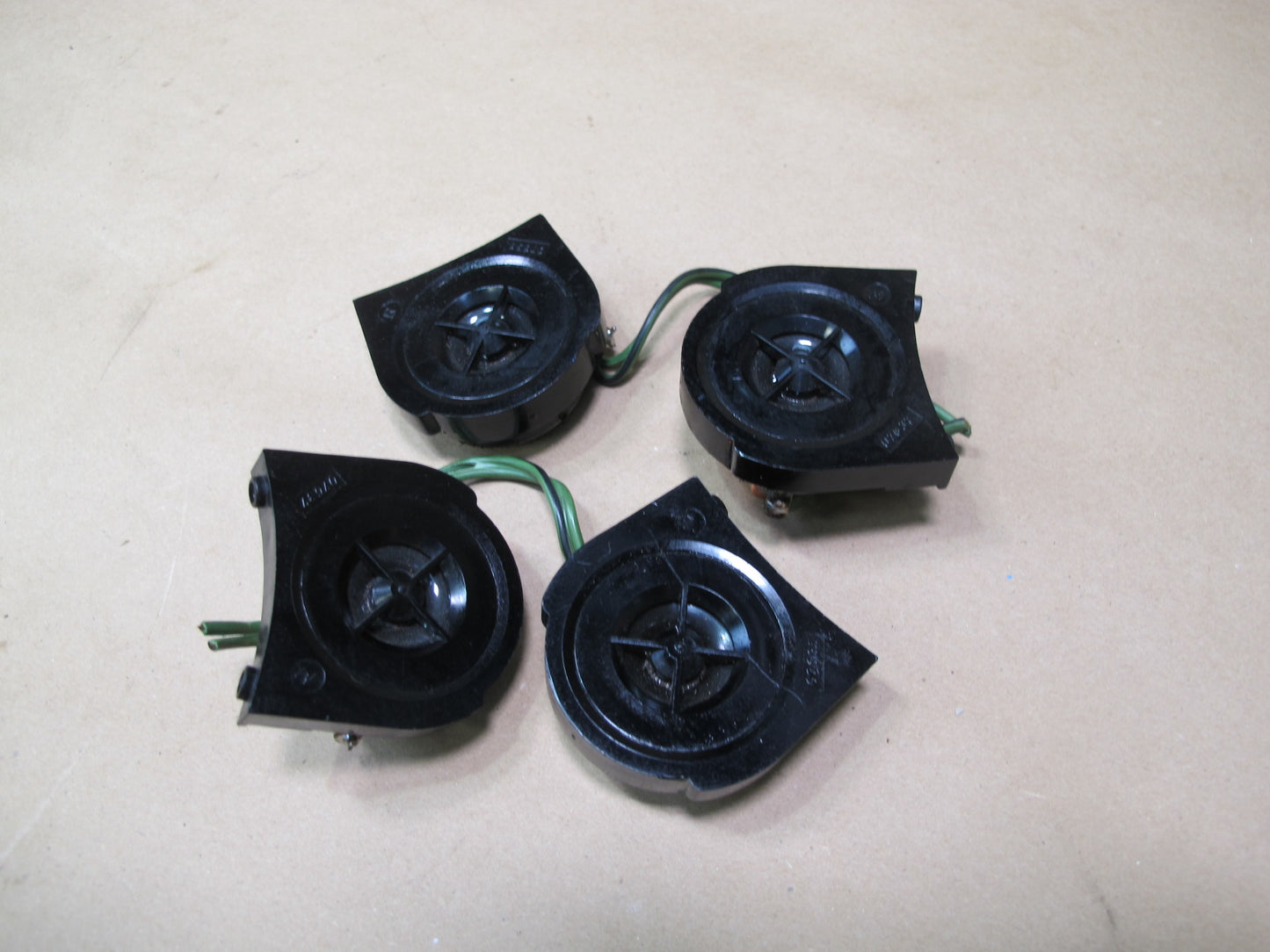 86-91 Mercedes W126 Set of 2 Pair Rear Left & Right Tweeter Speaker OEM